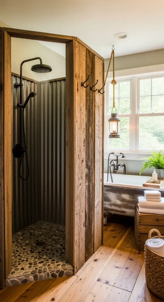 rustic-outdoor-inspired-shower
