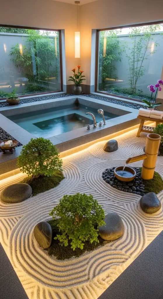 creating-a-zen-garden-around-your-jacuzzi