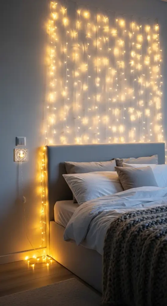 curtain-of-lights-on-the-wall