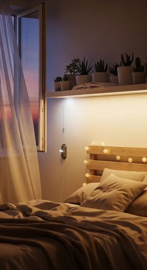 led-strip-lights-along-shelves