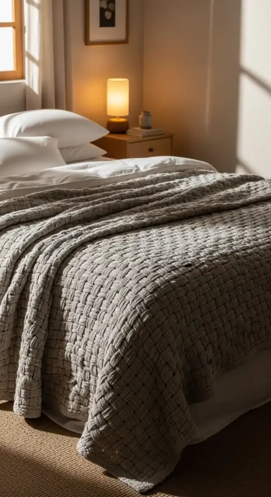 cotton-woven-blanket