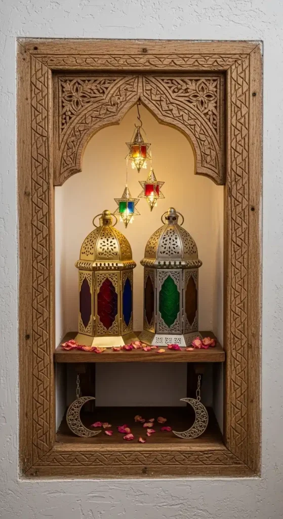 lantern-wall-niche-display