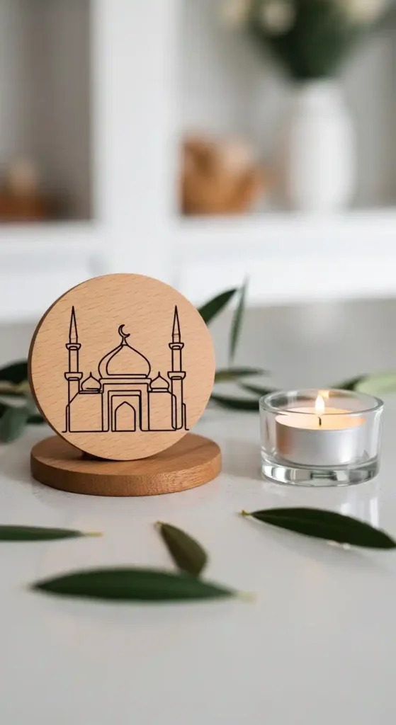 minimal-mosque-line-art-counter-decor