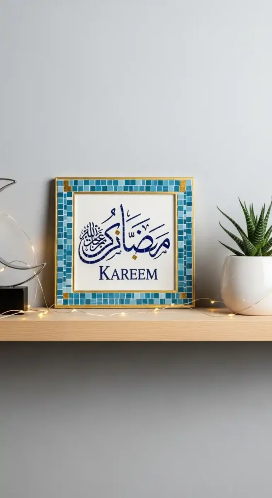 mosaic-ramadan-calligraphy-shelf-decor