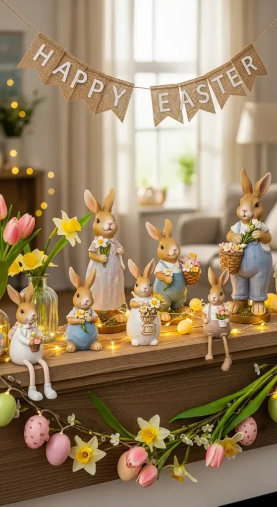 bunny-figurine-display