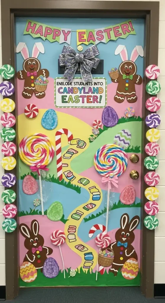 candyland-easter-door