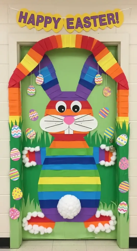 rainbow-bunny-door