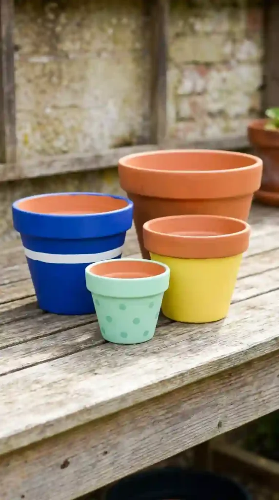 painted-flower-pots-for-bright-accents